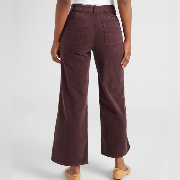 Women’s Democracy "Ab"solution Skyrise Wide Leg Corduroy Pants Tulip Hem 22W - Picture 2 of 16